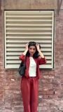 Maroon Formal Shirt for Women