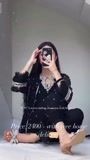 Black Kurta Set for Women