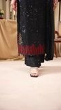 Black Kurta Set for Women