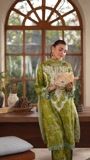 Apple green Kurta Set for Women