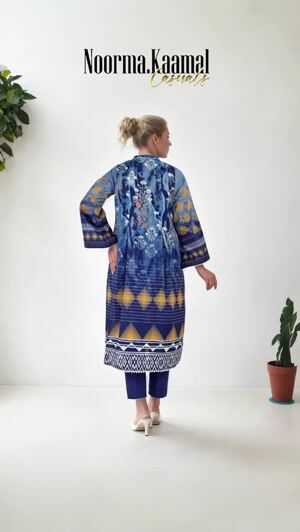 Blue Pishwas for Women