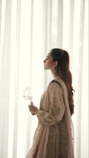Beige Kurta Set for Women