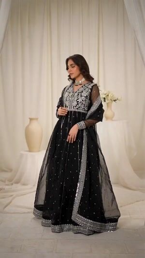 Black Pishwas for Women