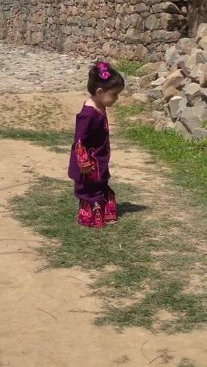 Purple Kurta Set for Girl