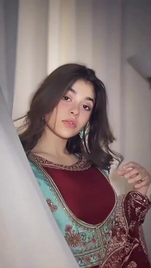 Maroon Anarkali for Women