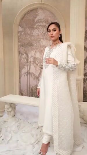 White Kurta Set for Women