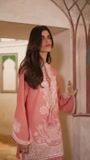 Peach pink Kurta Set for Women