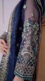 Navy blue Unstitched for Women