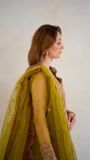 Yellow green Pishwas for Women