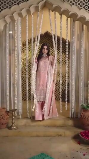 Peach pink Unstitched for Women