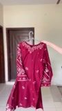 Maroon Kurta Set for Women
