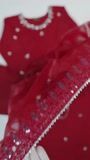 Maroon Kurta Set for Women