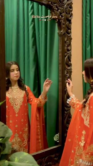 Rust orange Kurta Set for Women