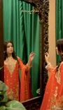 Rust orange Kurta Set for Women