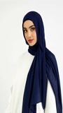 Dark blue Hijab for Women