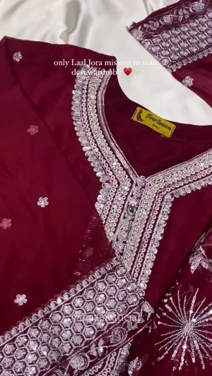Maroon Kurta Set for Women