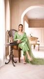 Green Kurta Set for Women