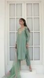 Sea green Kurta Set for Women