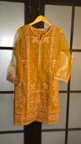 Mustard Kurta Set for Women