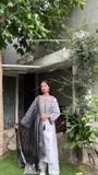 White Kurta Set for Women