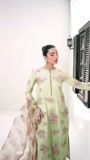 Pistachio green Kurta Set for Women