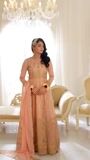Peach pink Maxi for Women