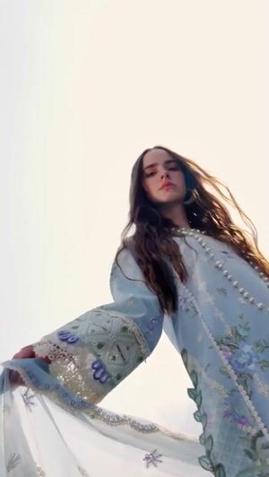 Ice blue Unstitched for Women