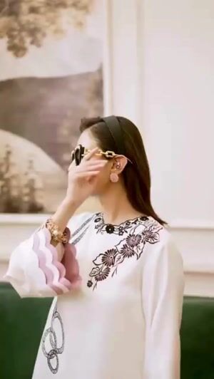 White Kurta Set for Women