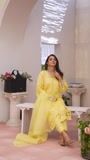 Lemon Kurta Set for Women