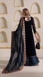 Navy blue Unstitched for Women