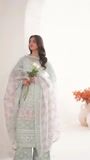 Pastel green Kurta Set for Women