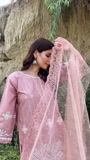 Pastel pink Kurta Set for Women