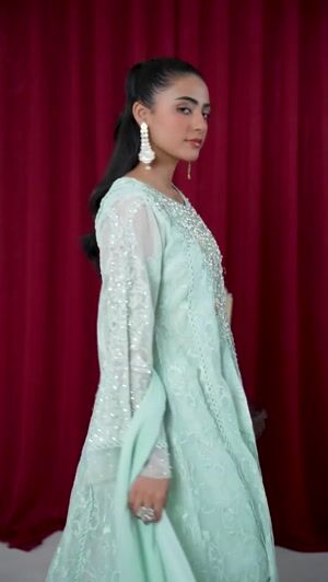 Mint green Maxi for Women