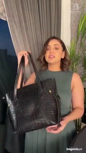 Black Shoulder Bag for Women