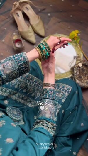 Teal Sharara for Women