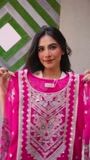 Hot pink Kurta Set for Women