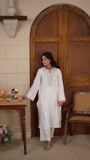 Off-white Kurta Set for Women