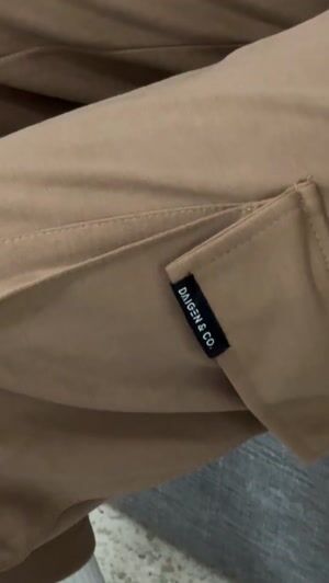 Camel brown Trousers for Women