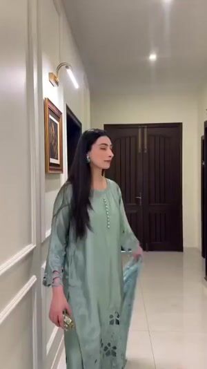Pastel green Kurta Set for Women
