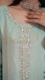 Ash grey Kurta Set for Women