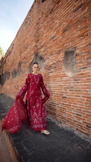 Maroon Unstitched for Women