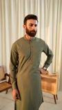 Grey Shalwar Kameez for Men