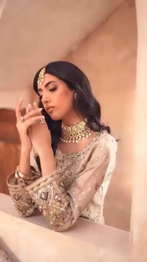 Beige Sharara for Women