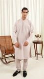 Pink Kurta Set for Men