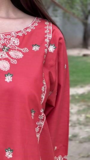 Taffy pink Kurta Set for Women