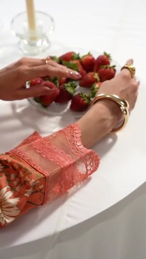Copper red Kurta Set for Women