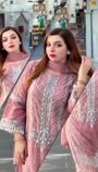 Pink Kurta Set for Women