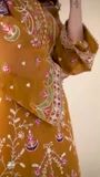 Yellow-orange Kurta Set for Women