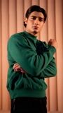 Green Sweatshirt for Men