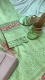 Pistachio green Kurta Set for Women